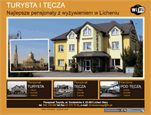 Tablet Screenshot of lichennoclegi.pl